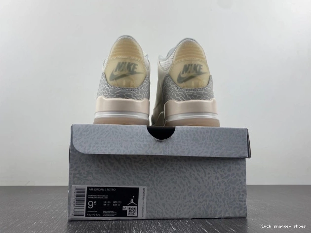 Rep LUCY 3 Air Craft Ivory Jordan FJ9479-100 0812